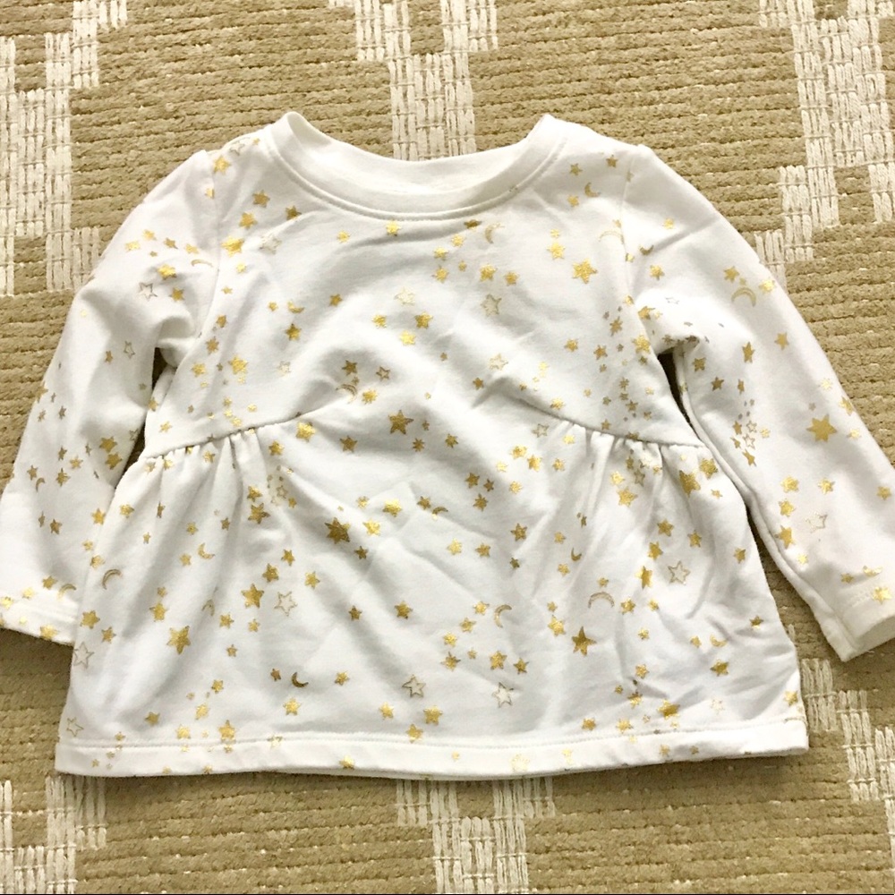 Baby Old Navy love sleeve top